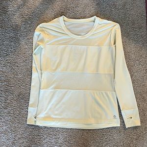 Like New Cream Oiselle Long Sleeve Shirt Size 6